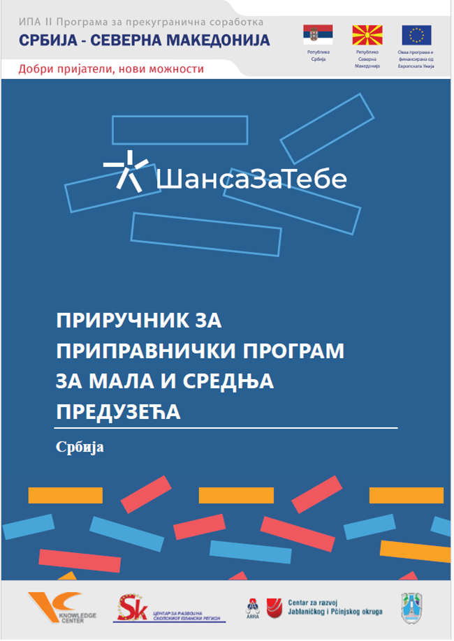 ПРИРУЧНИК ЗА ПРОГРАМ ПРИРУЧНИК ЗА ПРОГРАМ